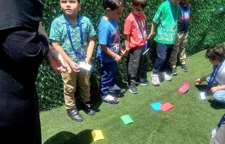 بازی حافظه و آموزش رنگ ها 1