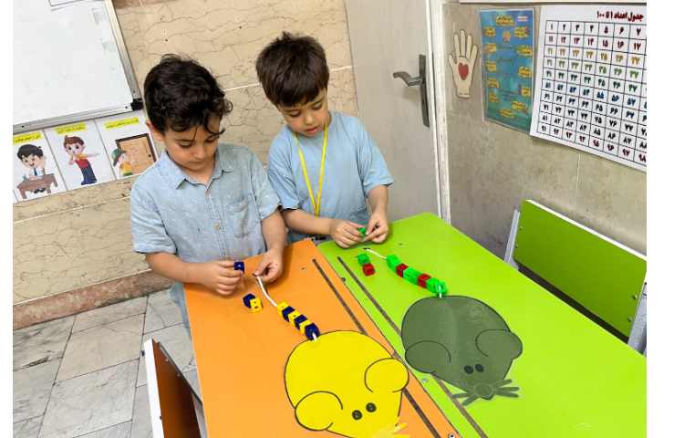 بازی خلاق الگویابی با موش و چینه 3