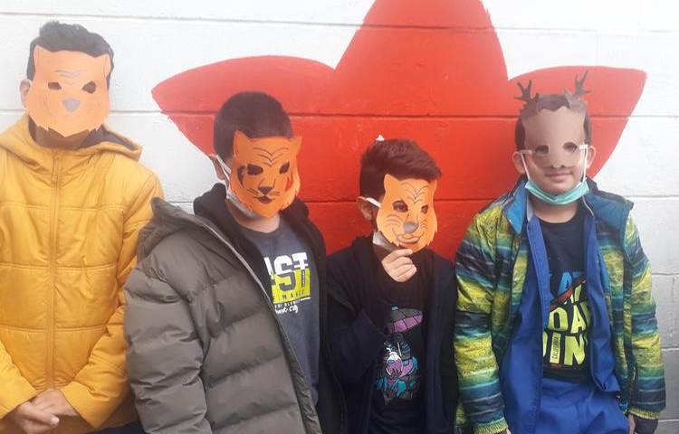 بازی دبستانی (گوزن و ببر) پایه ششم دبستان 1