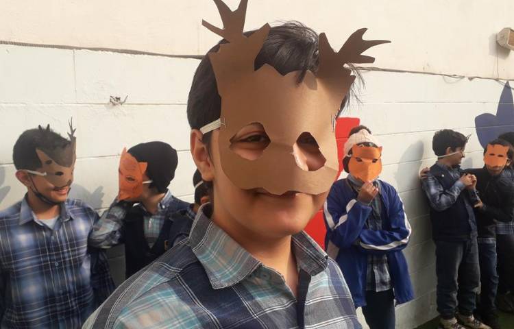 بازی دبستانی (گوزن و ببر) پایه ششم دبستان 3