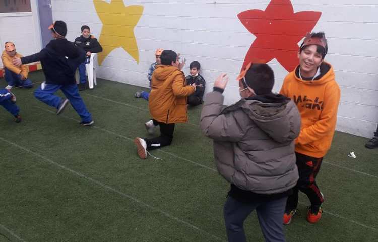 بازی دبستانی (گوزن و ببر) پایه ششم دبستان 6