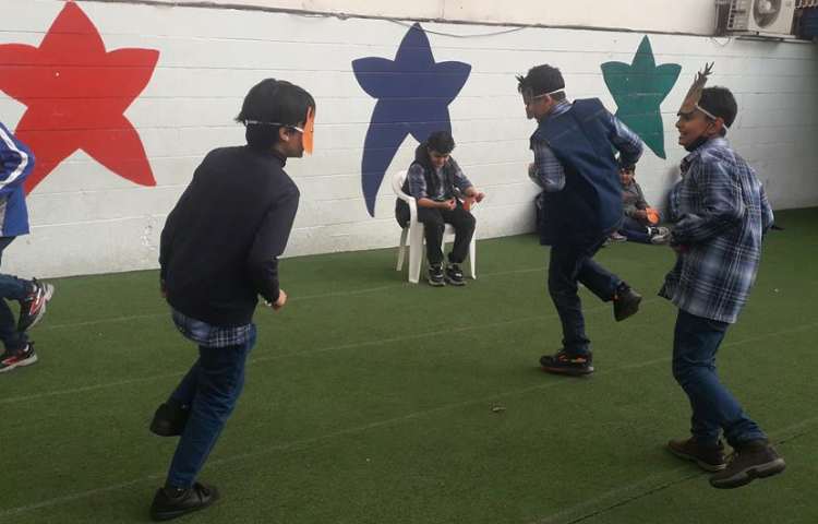 بازی دبستانی (گوزن و ببر) پایه ششم دبستان 6