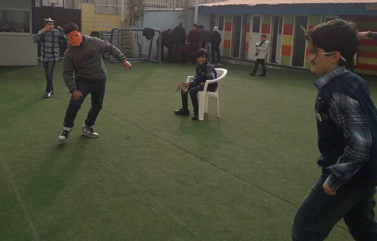 بازی دبستانی (گوزن و ببر) پایه ششم دبستان 9