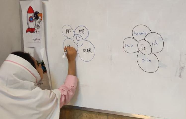 بازی دیکته کلمات و تمرین لغات درس جدید 2