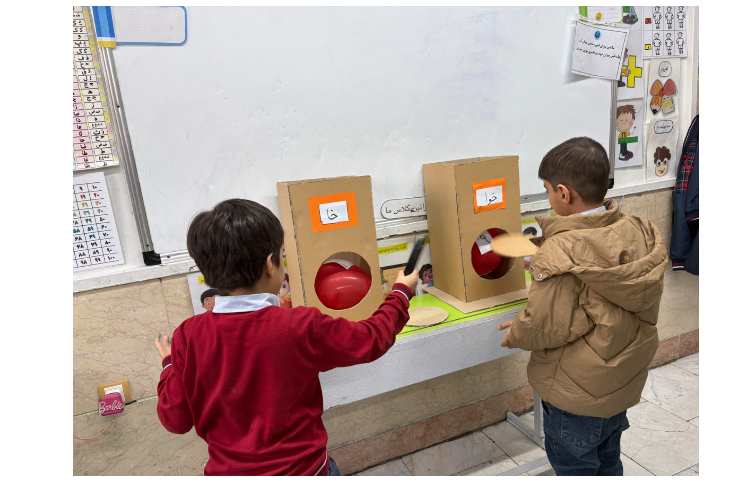 بازی رقص بادکنک جهت تثبیت ( خوا / خا) 5