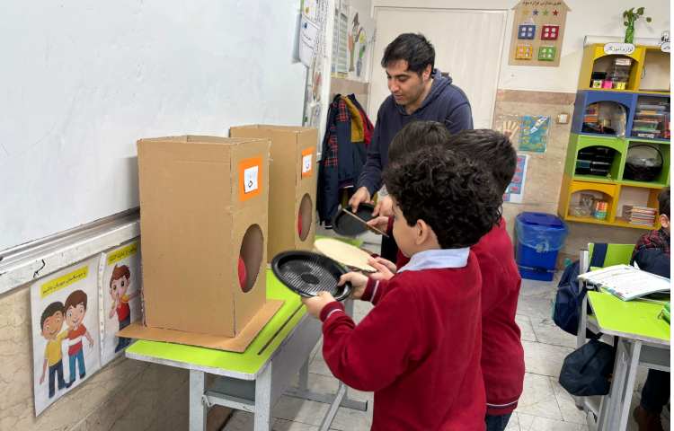 بازی رقص بادکنک جهت تثبیت ( خوا / خا)