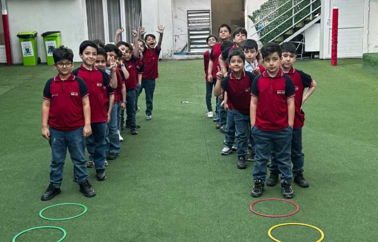 بازی ریاضی و فارسی همراه با ورزش 2