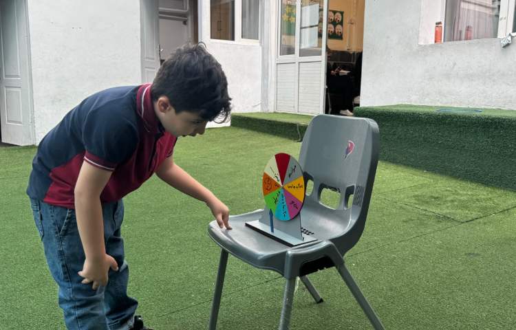 بازی ریاضی و فارسی همراه با ورزش 5