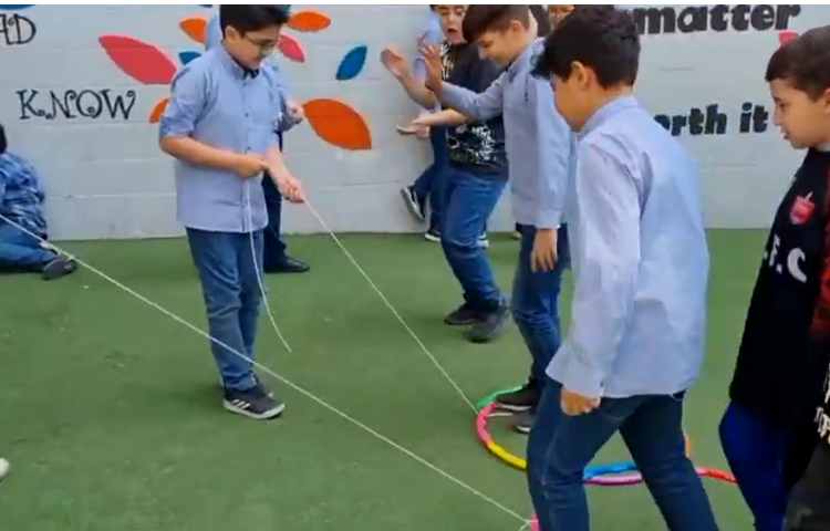 بازی زبانی در زنگ تفریح