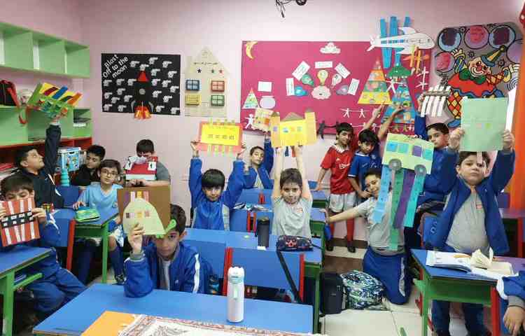 بازی ساخت عدد های 4 رقمی دست سازه ای جدا ارزش مکانی 1