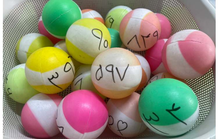 بازی عدد نویسی به کمک توپ 1