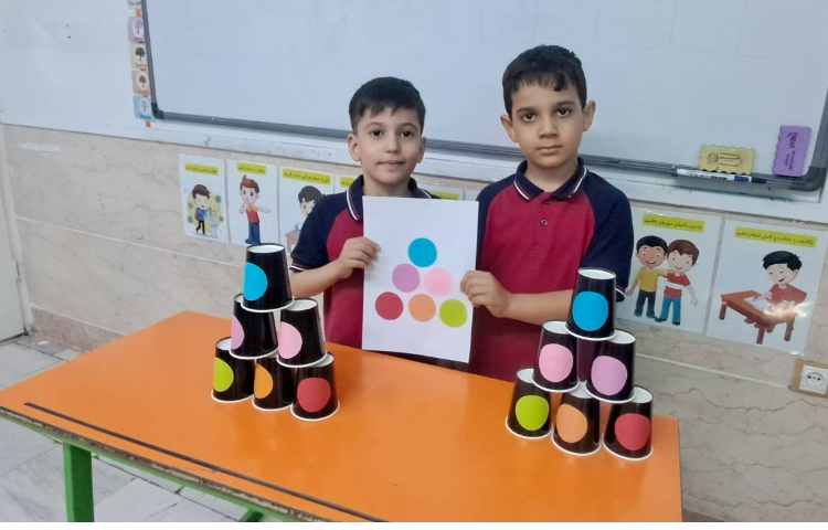 بازی لیوان چینی بر اساس الگو 2