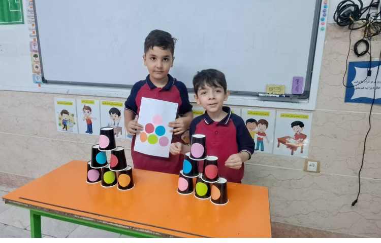بازی لیوان چینی بر اساس الگو 3