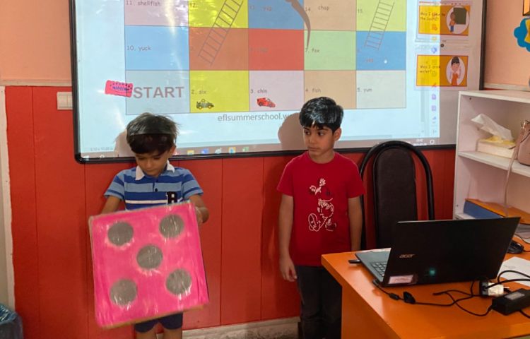 : بازی مار و پله، تمرین صدا کشی کلمات مربوط به حروف x,y,ch,sh 2