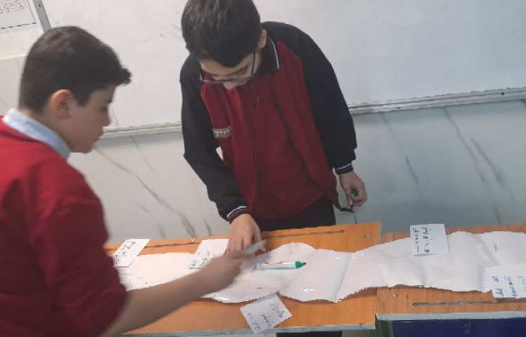 بازی مربوط به اشکال شفاف و نیمه شفاف و کدر 1