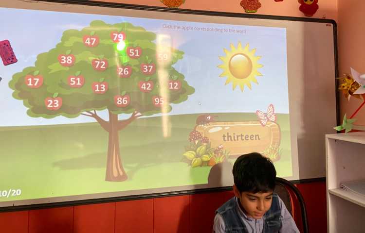 بازی مربوط به تمرین اعداد 11 تا 30 20