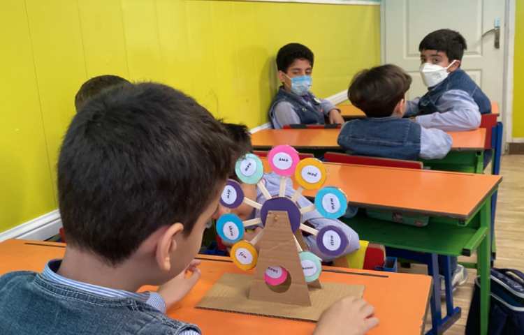 بازی مربوط به تمرین کلمات ew 4