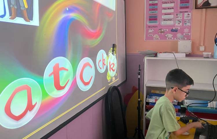 بازی مربوط به حروف k,c,ck