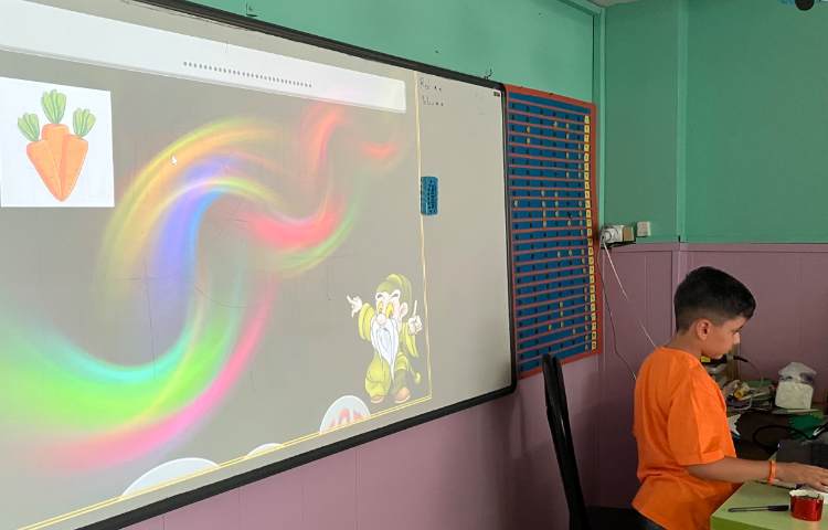 بازی مربوط به حروف c,k,ck