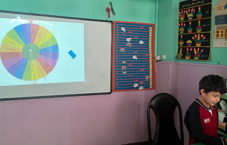 بازی مربوط به خواندن کلمات ew 8