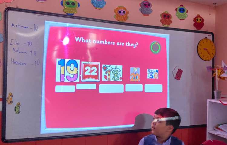 بازی مربوط به دوره درس welcome 2