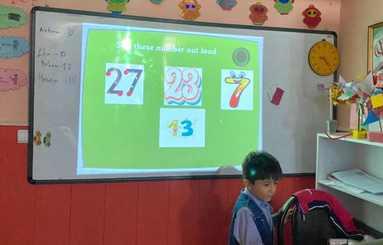 بازی مربوط به دوره درس welcome 3