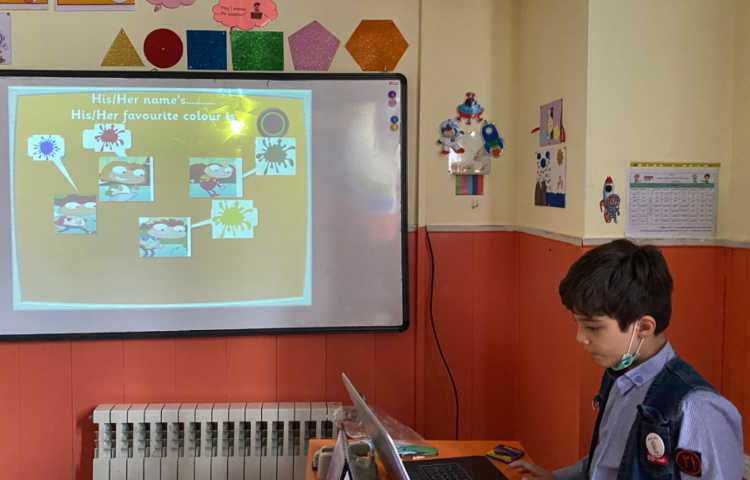 بازی مربوط به دوره درس welcome 5