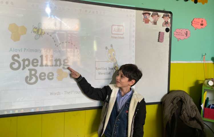 بازی مربوط به classroom objectو مسابقه spelling bee 10