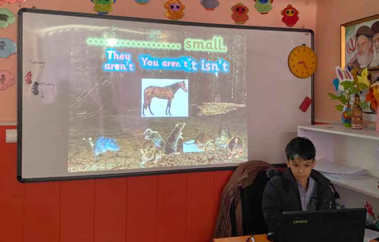 بازی مربوط به it's و they're 2