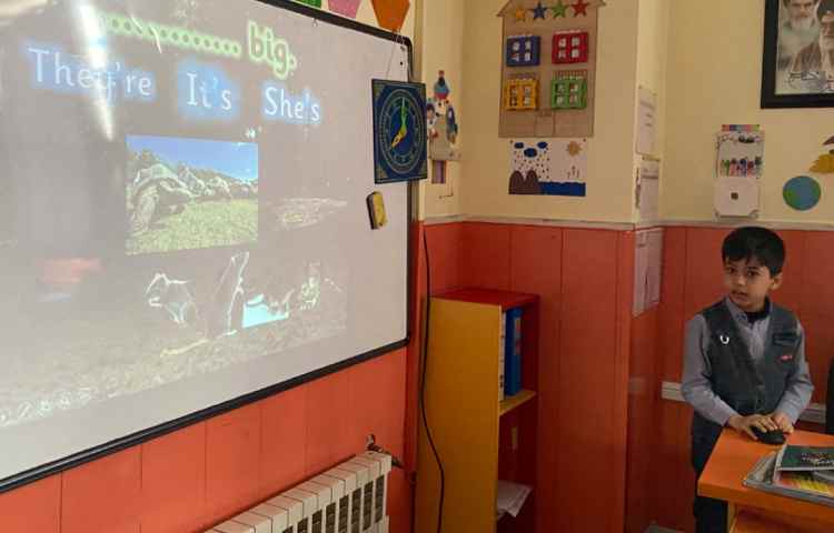 بازی مربوط به it's و they're 6