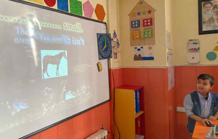 بازی مربوط به it's و they're 7