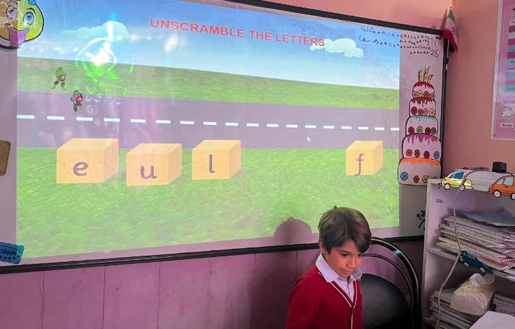 بازی مربوط به کلمات ue 1