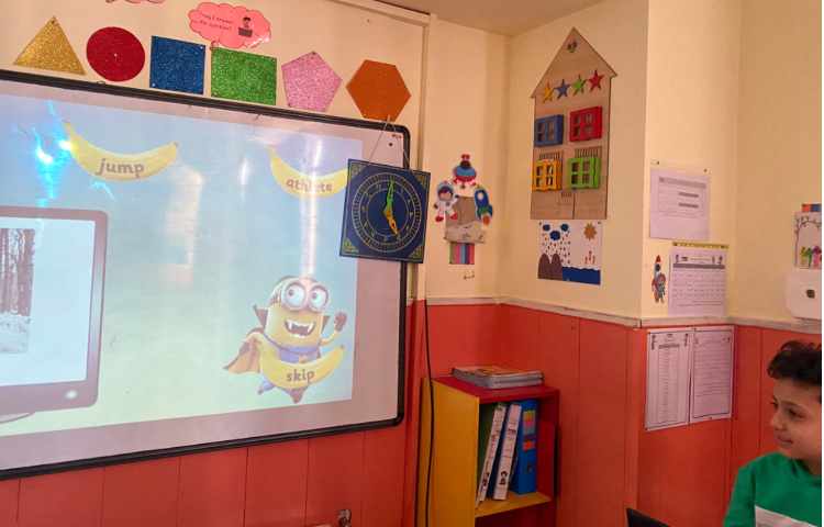 بازی مربوط به Action verbs 1