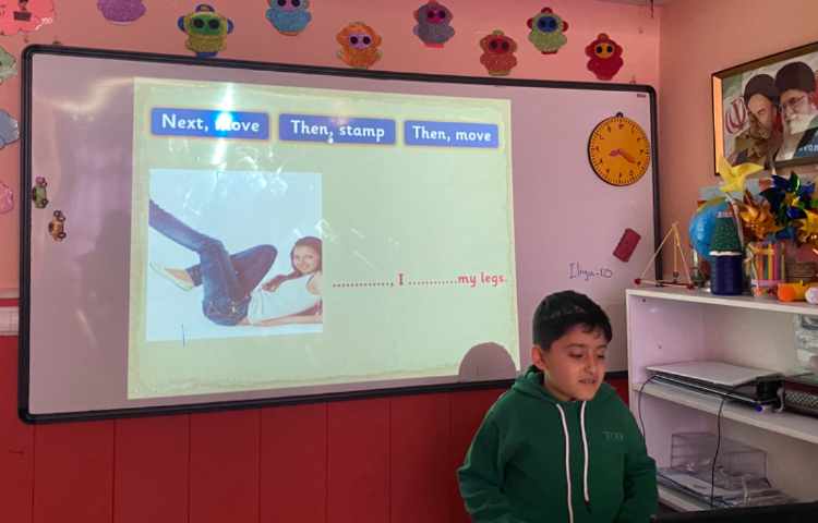 بازی مربوط به routine 2