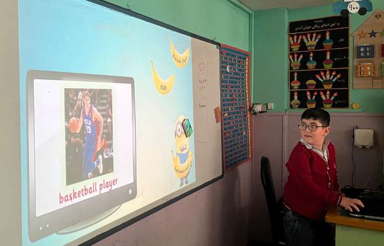 بازی مربوط به action verbs 2