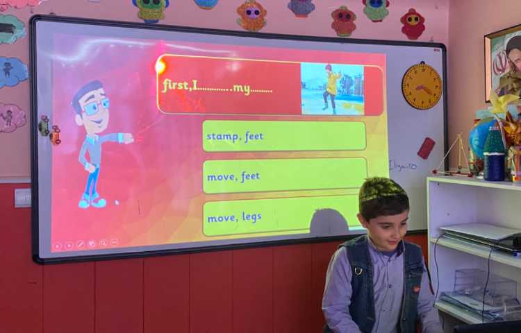 بازی مربوط به routine 3