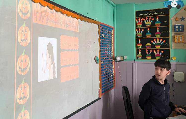 بازی مربوط به action verbs 6