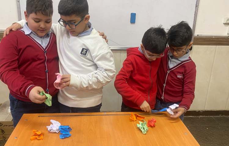 بازیِ مرتب‌سازی جملات جهت تمرین Reading 2