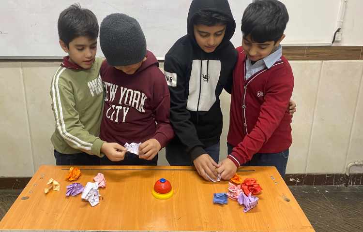 بازیِ مرتب‌سازی جملات جهت تمرین Reading