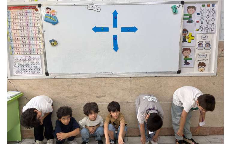 بازی مهارت حرکتی جهت یابی 4