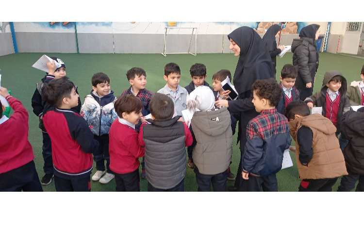 بازی های زبانی در صبحگاه هفته ملی علوم‌ 6