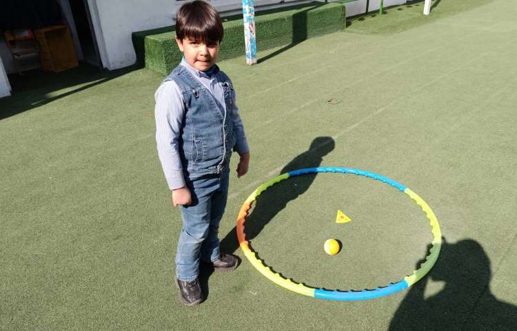 بازی هدفمند ،بازی اعداد بوسیله‌ی حلقه و توپ 2