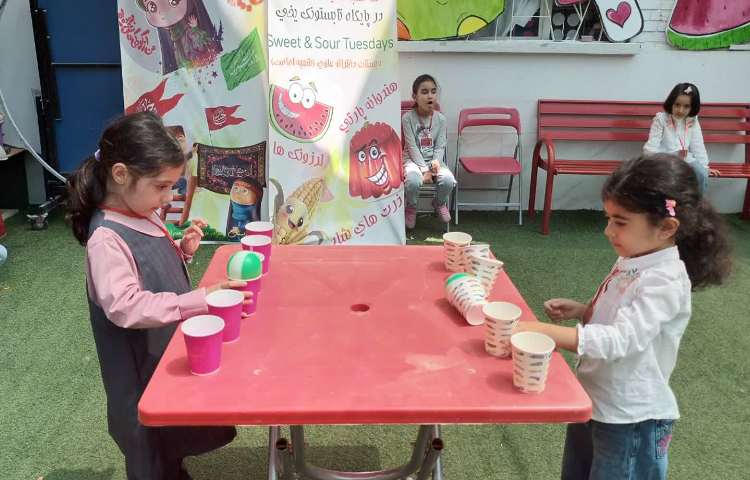 بازی هدفمند، توپ و لیوان 2