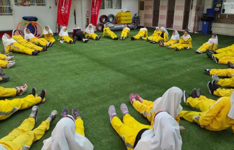 بازی وسطی دایره ای 1