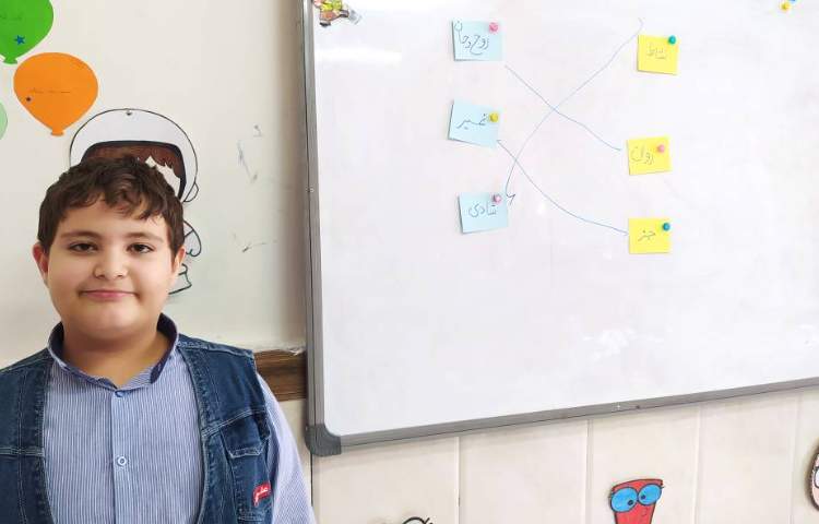 بازی وصل کردنی کلمات هم معنی و مخالف / زنگ فارسی 4