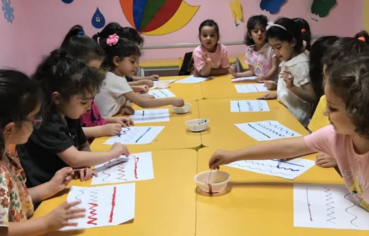 بازی و ریاضی: آموزش غیر مستقیم خطوط