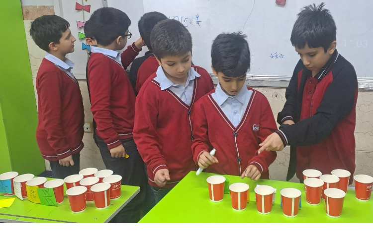 بازی و ریاضی جمع کسرها به صورت گروهی 1