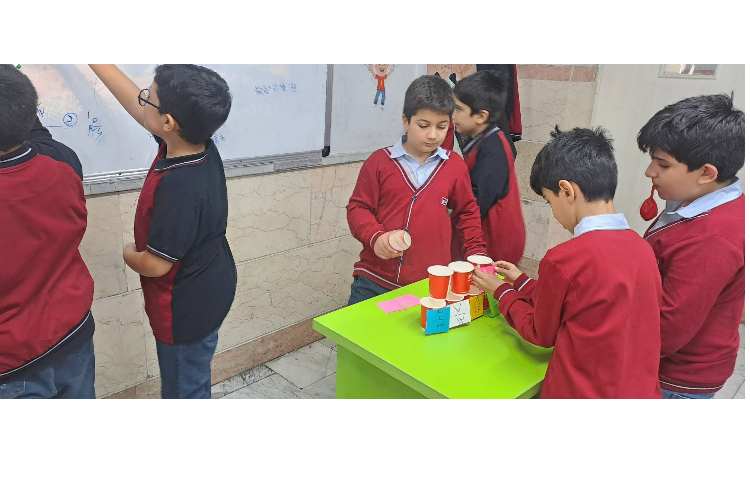 بازی و ریاضی جمع کسرها به صورت گروهی 2