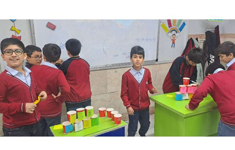 بازی و ریاضی جمع کسرها به صورت گروهی 5