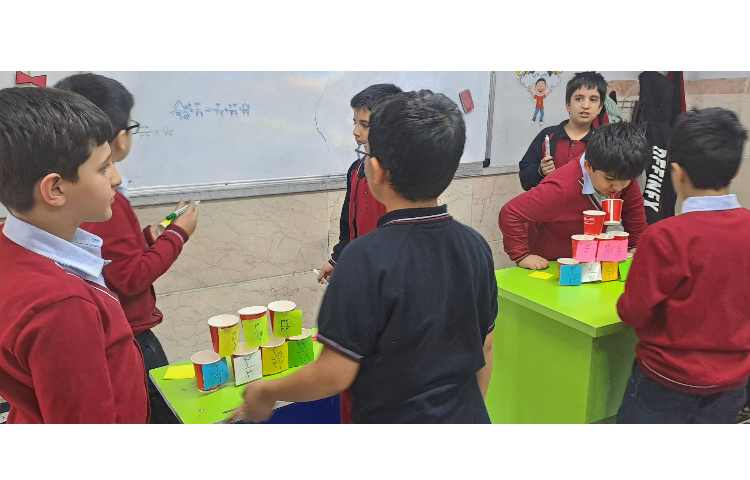بازی و ریاضی جمع کسرها به صورت گروهی 6